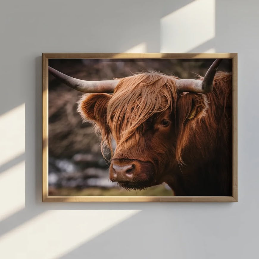 Dipingi con i numeri - Highlander scozzese