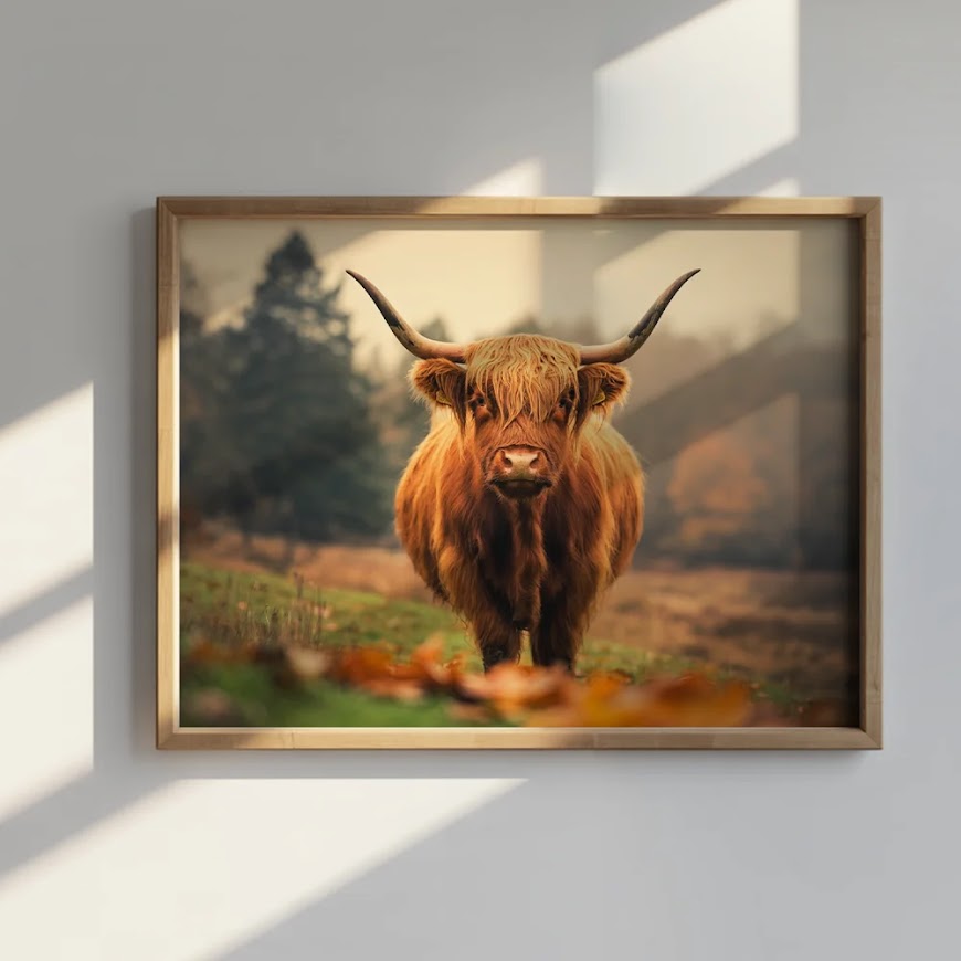 Dipingi con i numeri - Highlander scozzese