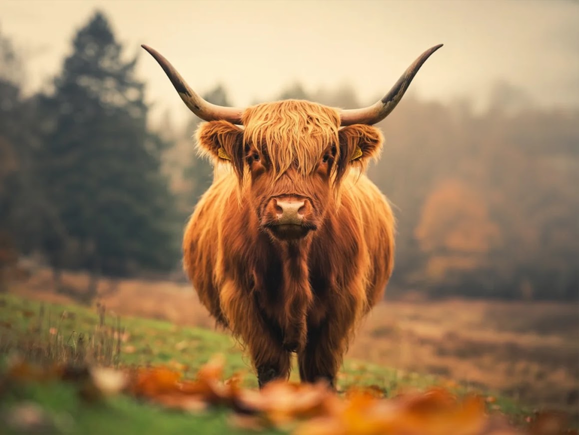 Dipingi con i numeri - Highlander scozzese