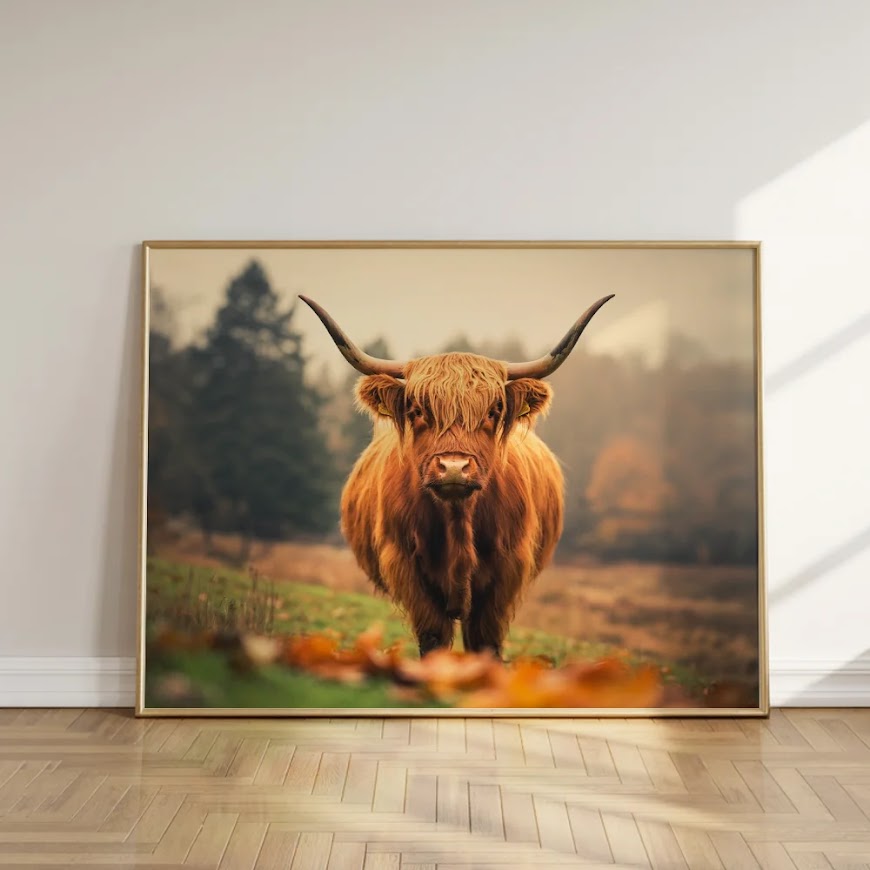 Dipingi con i numeri - Highlander scozzese