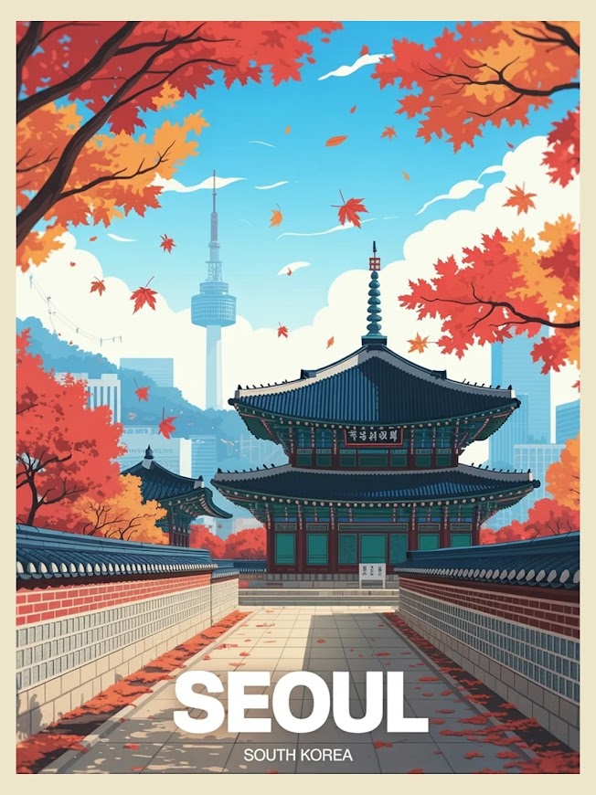 Dipingere con i numeri - Seoul, Sud Corea