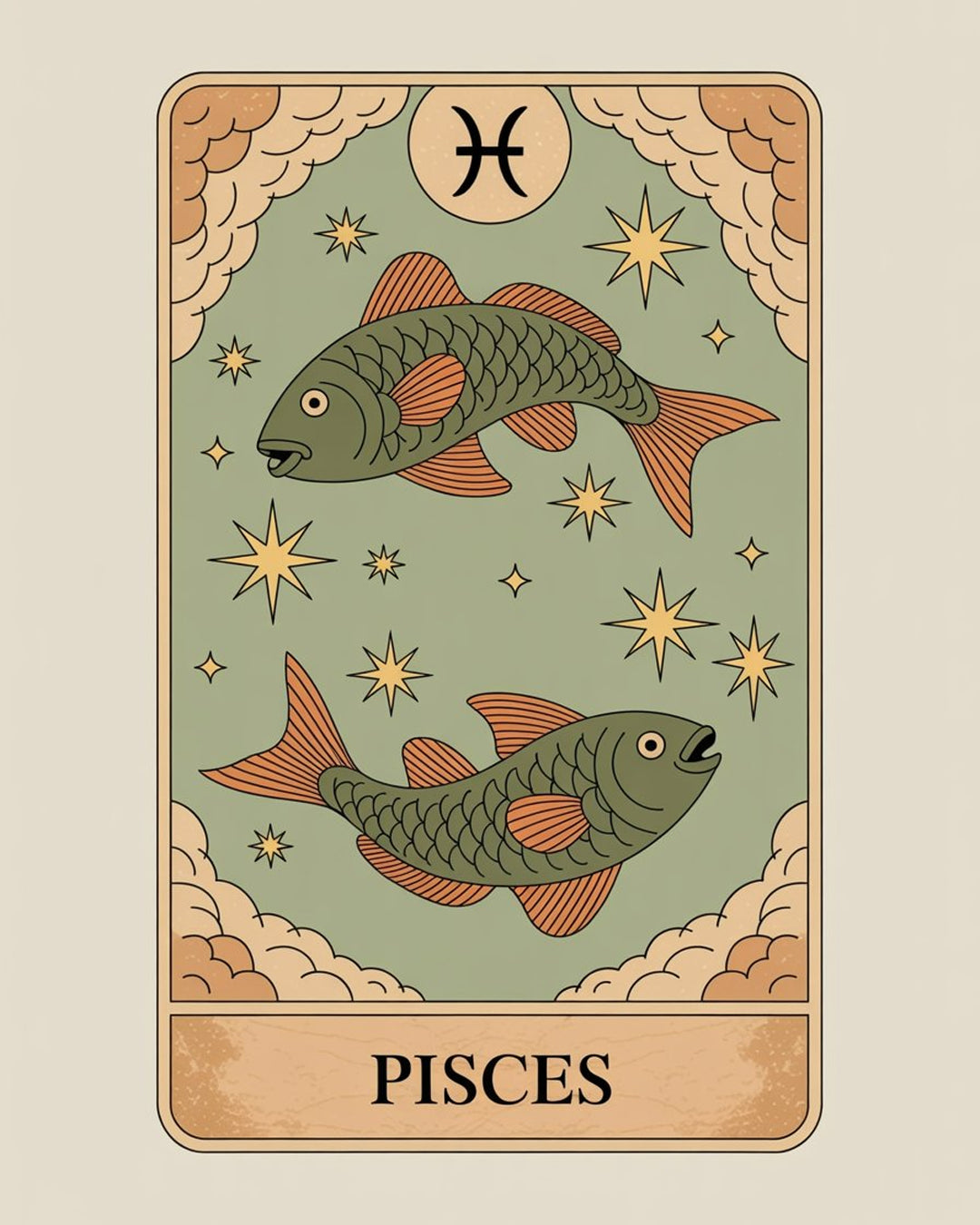 Dipingere con i numeri - segni zodiacali - Pesci