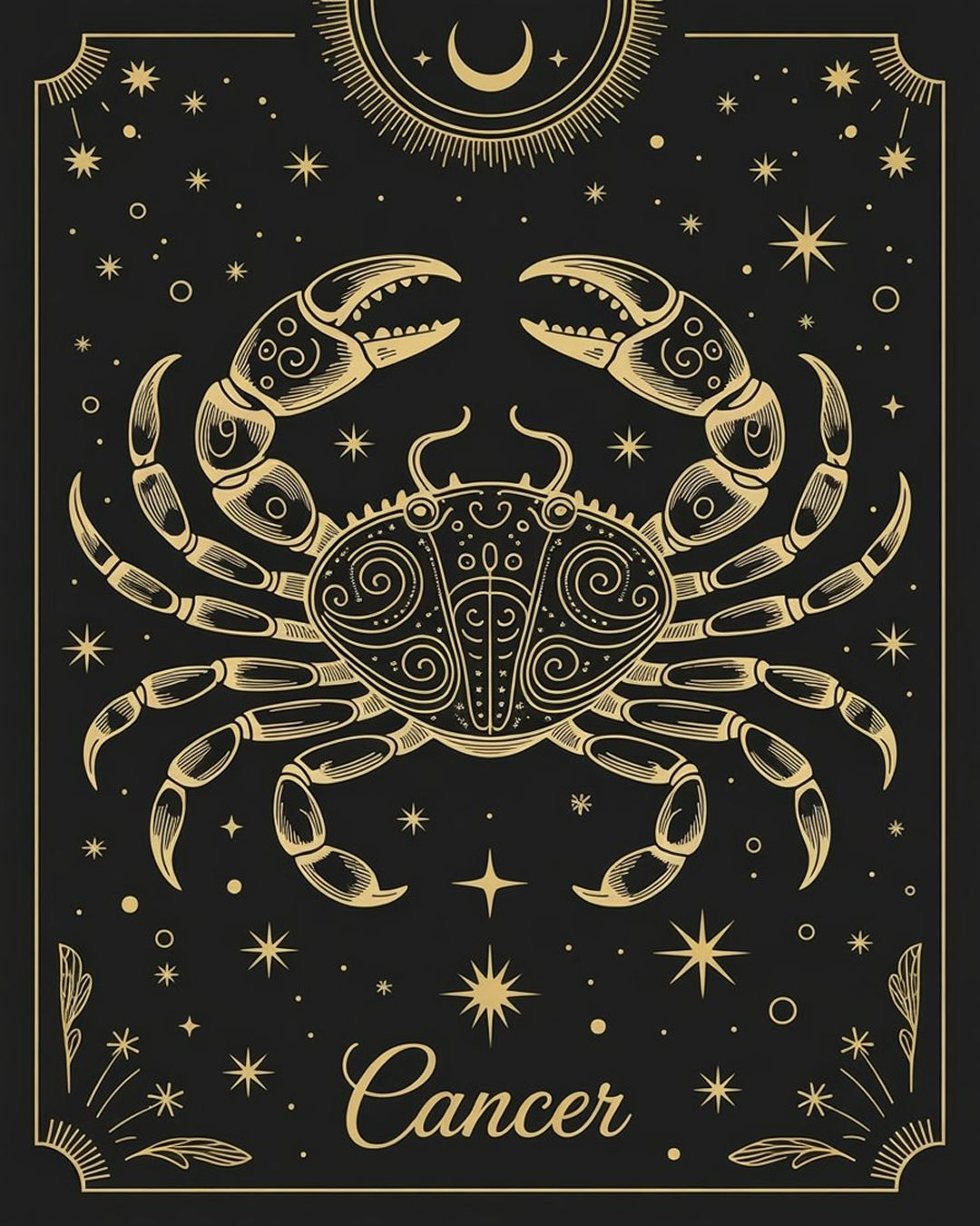 Dipingere con i numeri - Segno Zodiacale - Cancro