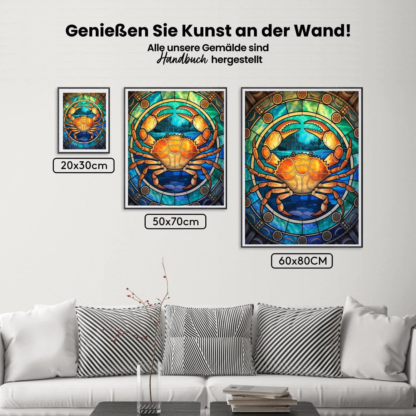 Dipingi con i numeri - Segno zodiacale - Cancro
