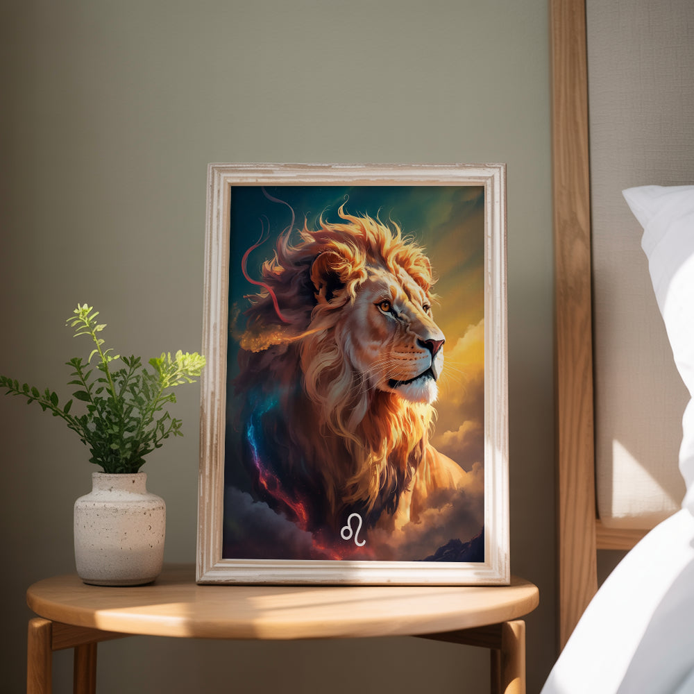 Dipingi con i numeri - Segno zodiacale - Leone