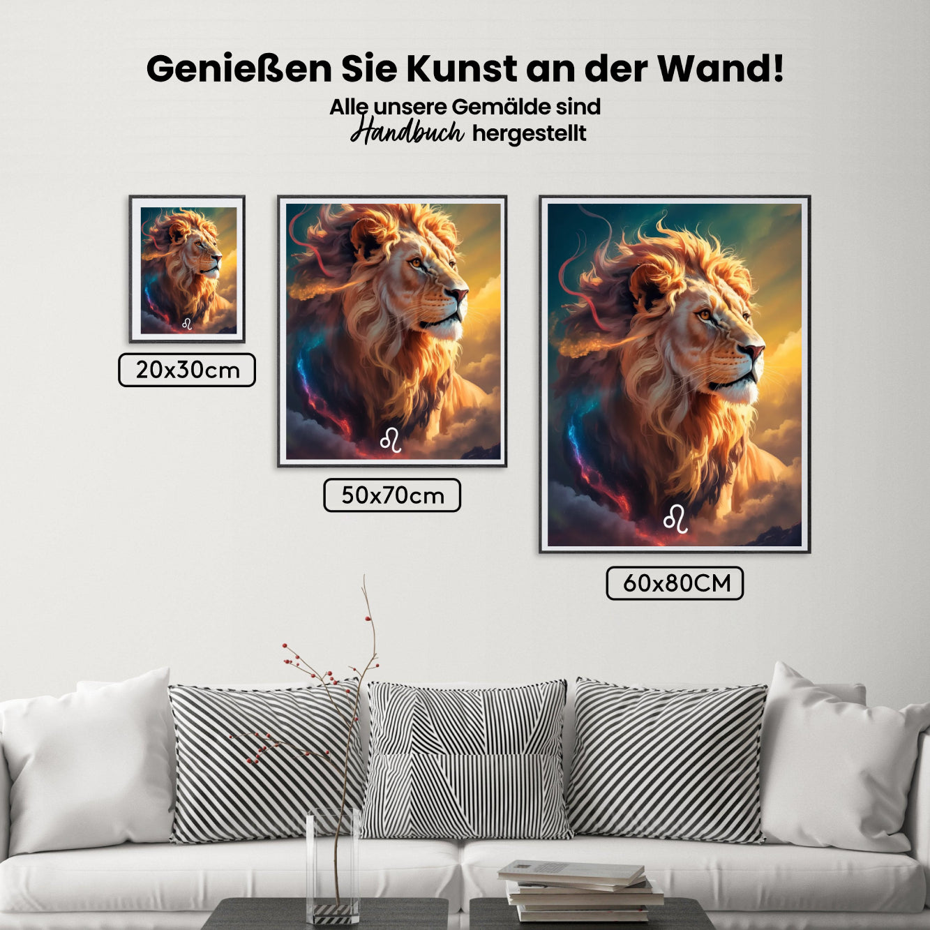 Dipingi con i numeri - Segno zodiacale - Leone