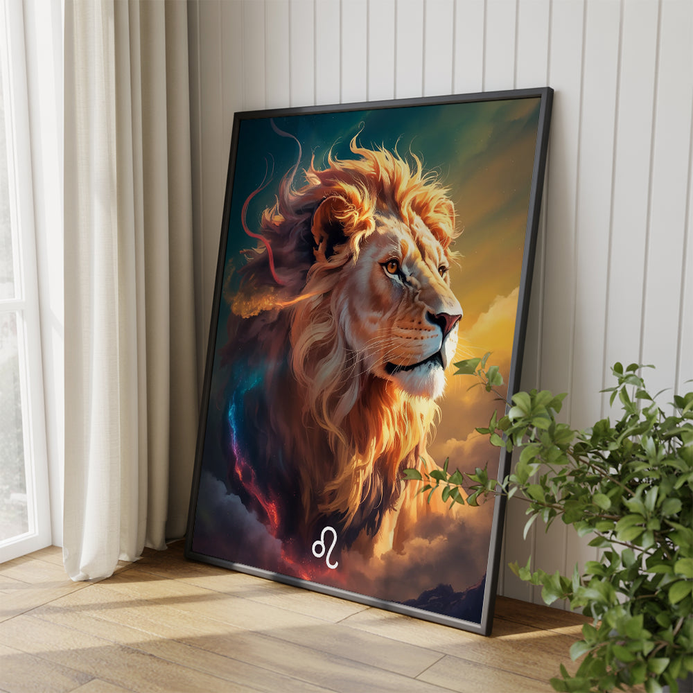 Dipingi con i numeri - Segno zodiacale - Leone