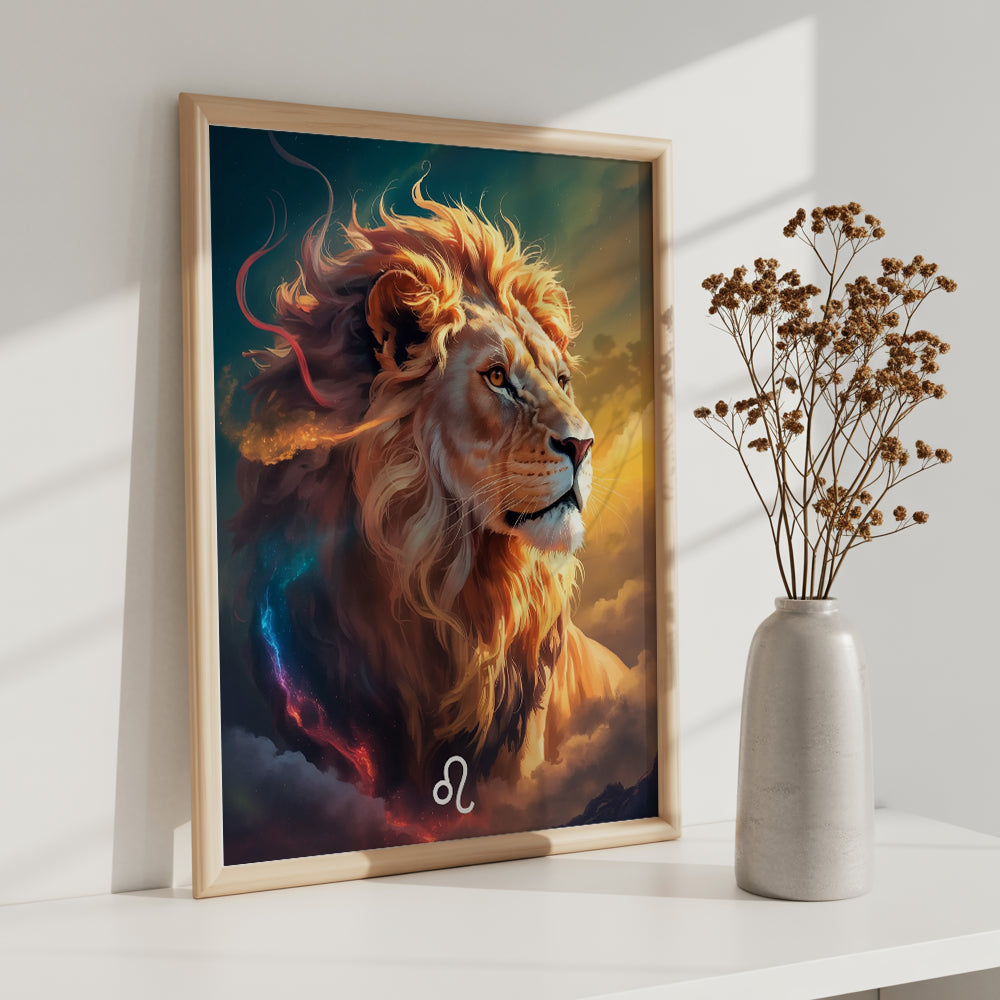 Dipingi con i numeri - Segno zodiacale - Leone
