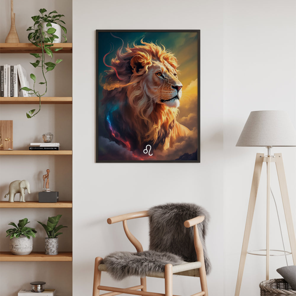 Dipingi con i numeri - Segno zodiacale - Leone