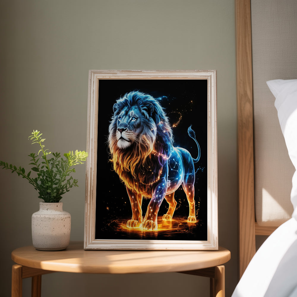 Dipingi con i numeri - Segno zodiacale - Leone