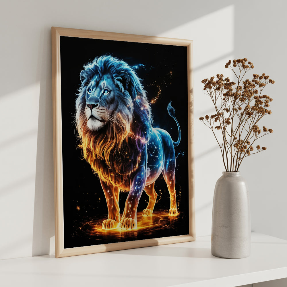 Dipingi con i numeri - Segno zodiacale - Leone