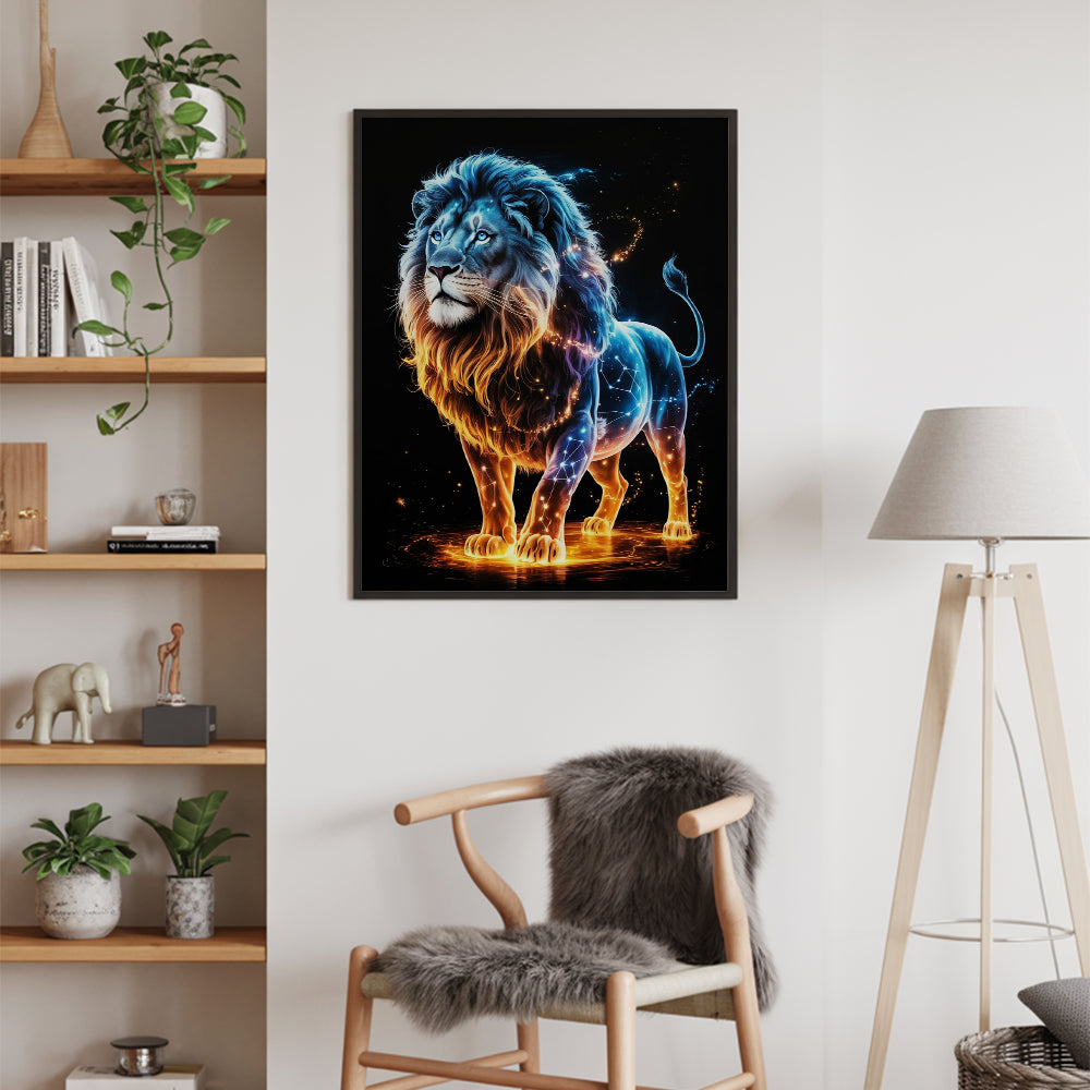 Dipingi con i numeri - Segno zodiacale - Leone