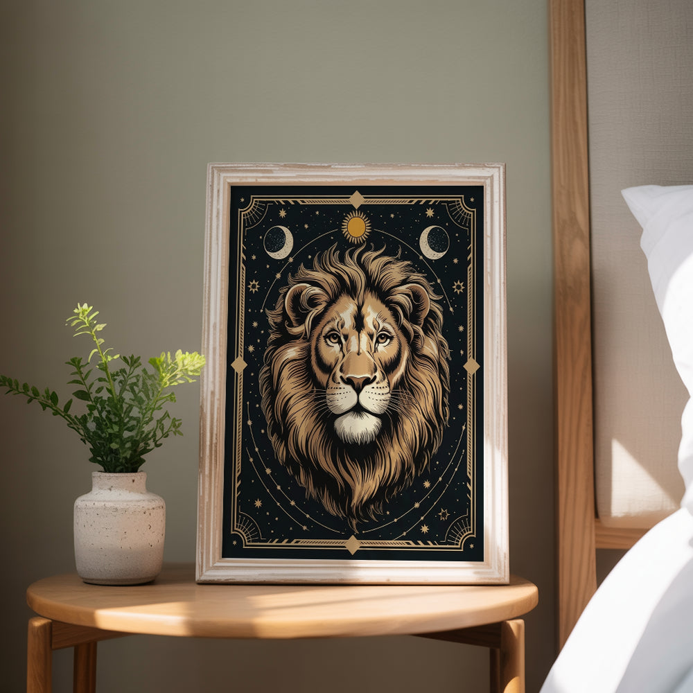 Dipingi con i numeri - Segno zodiacale - Leone