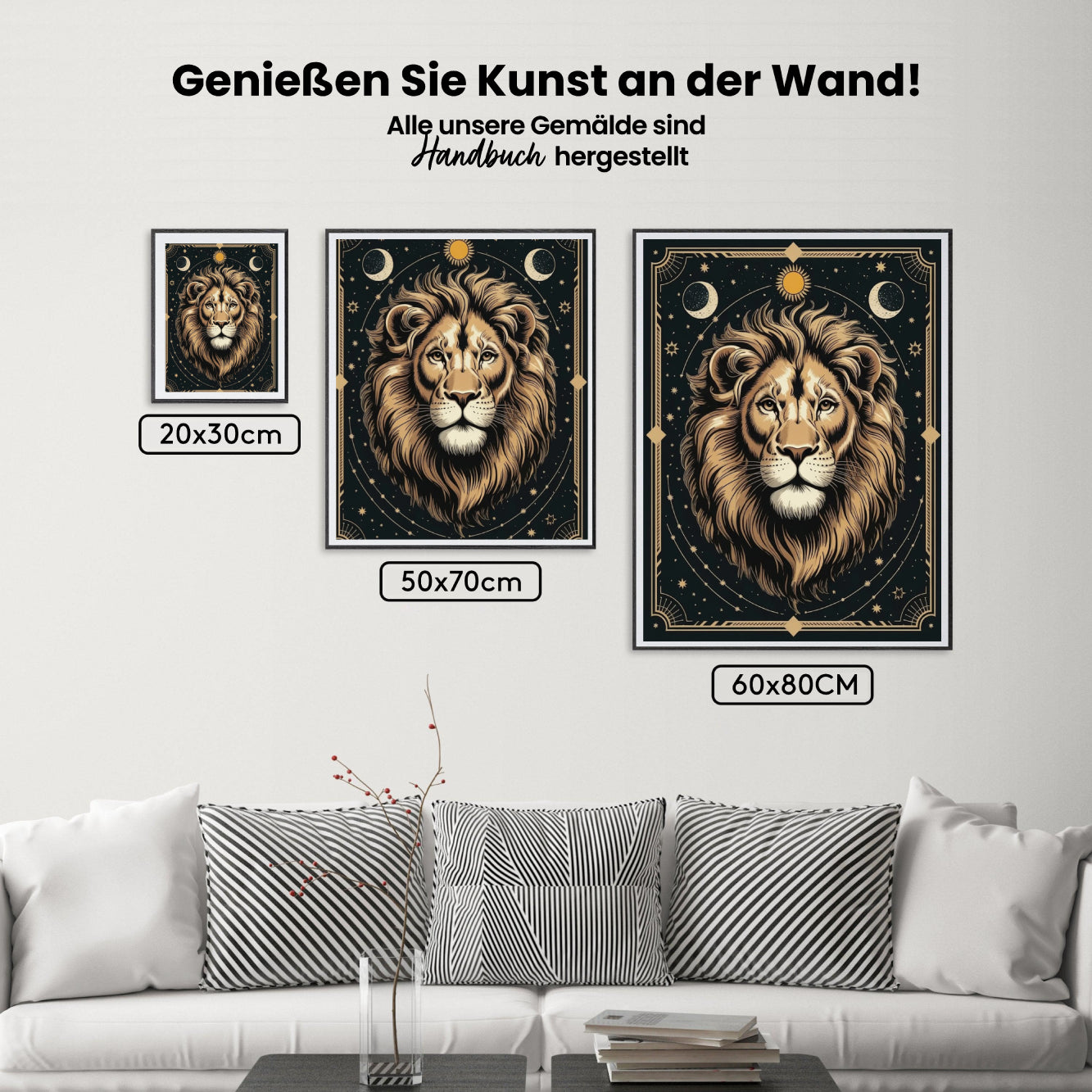 Dipingi con i numeri - Segno zodiacale - Leone