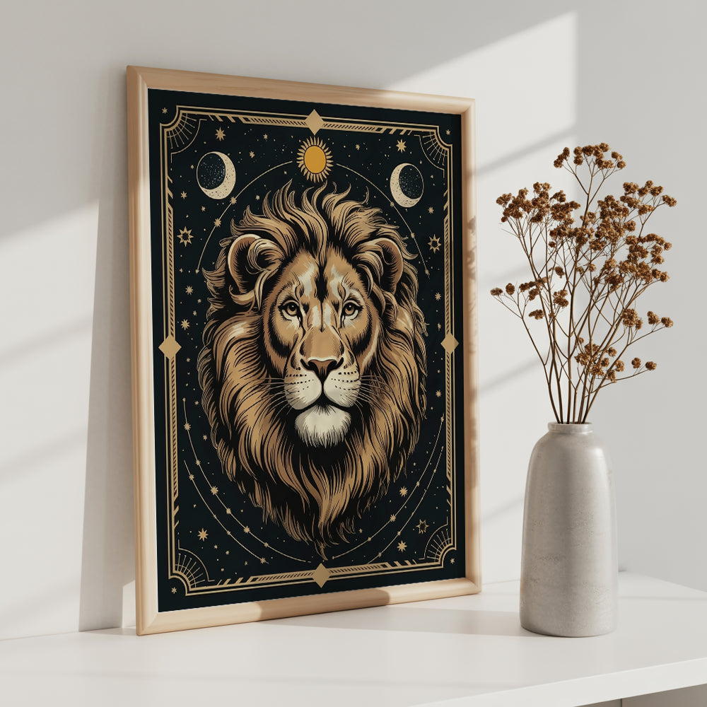 Dipingi con i numeri - Segno zodiacale - Leone
