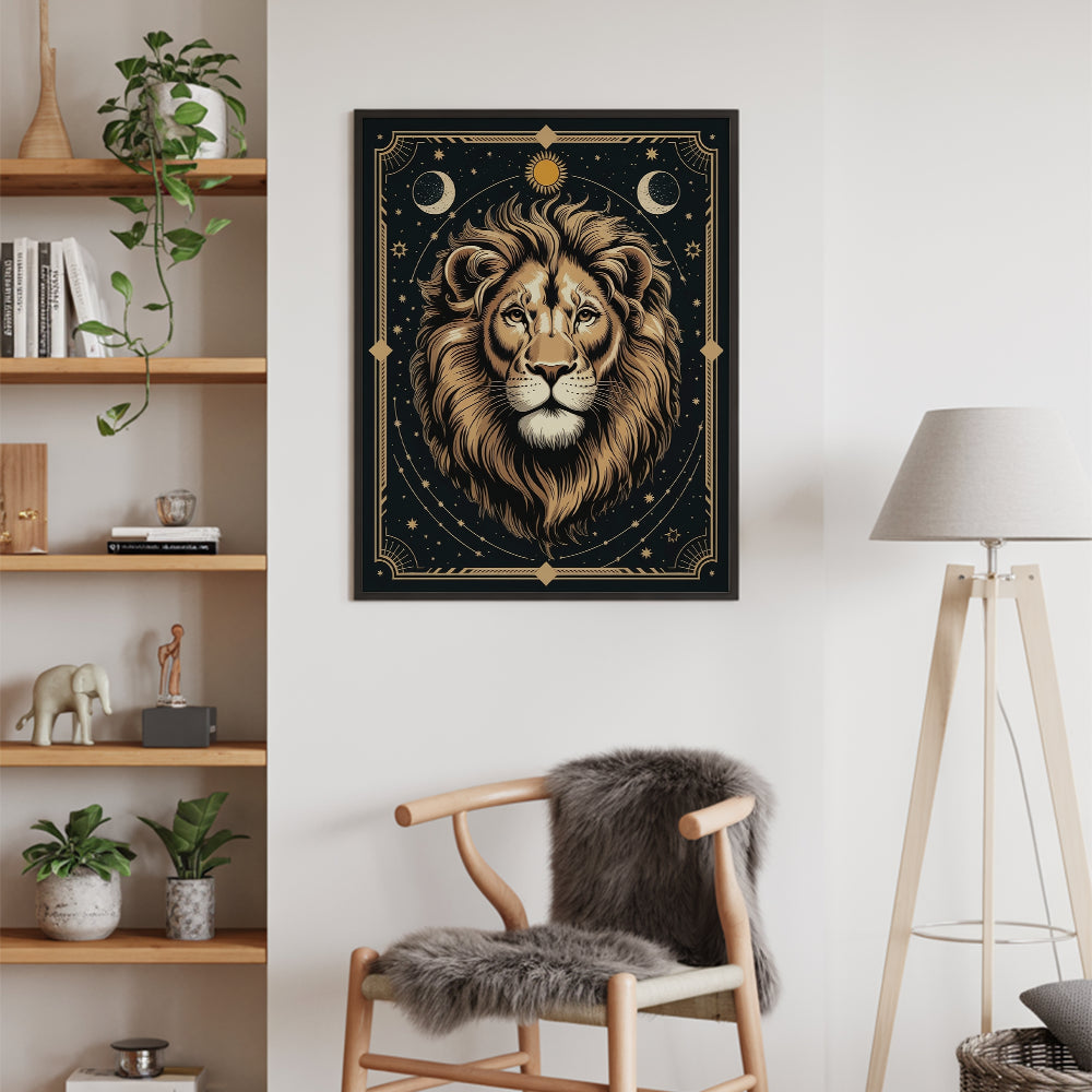 Dipingi con i numeri - Segno zodiacale - Leone