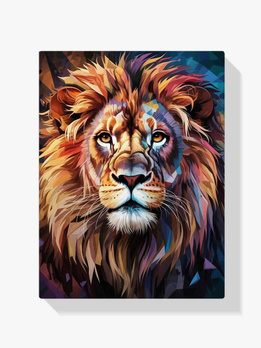 Dipingere con i numeri - segno zodiacale - leone