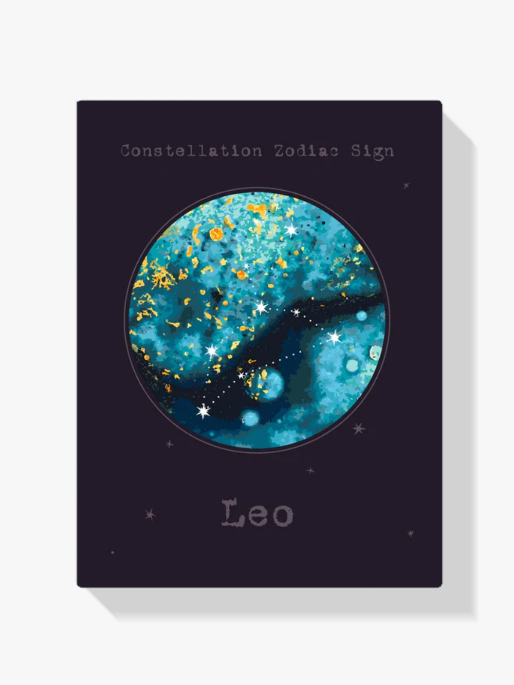 Dipingere con i numeri - Segni zodiacali - Leone