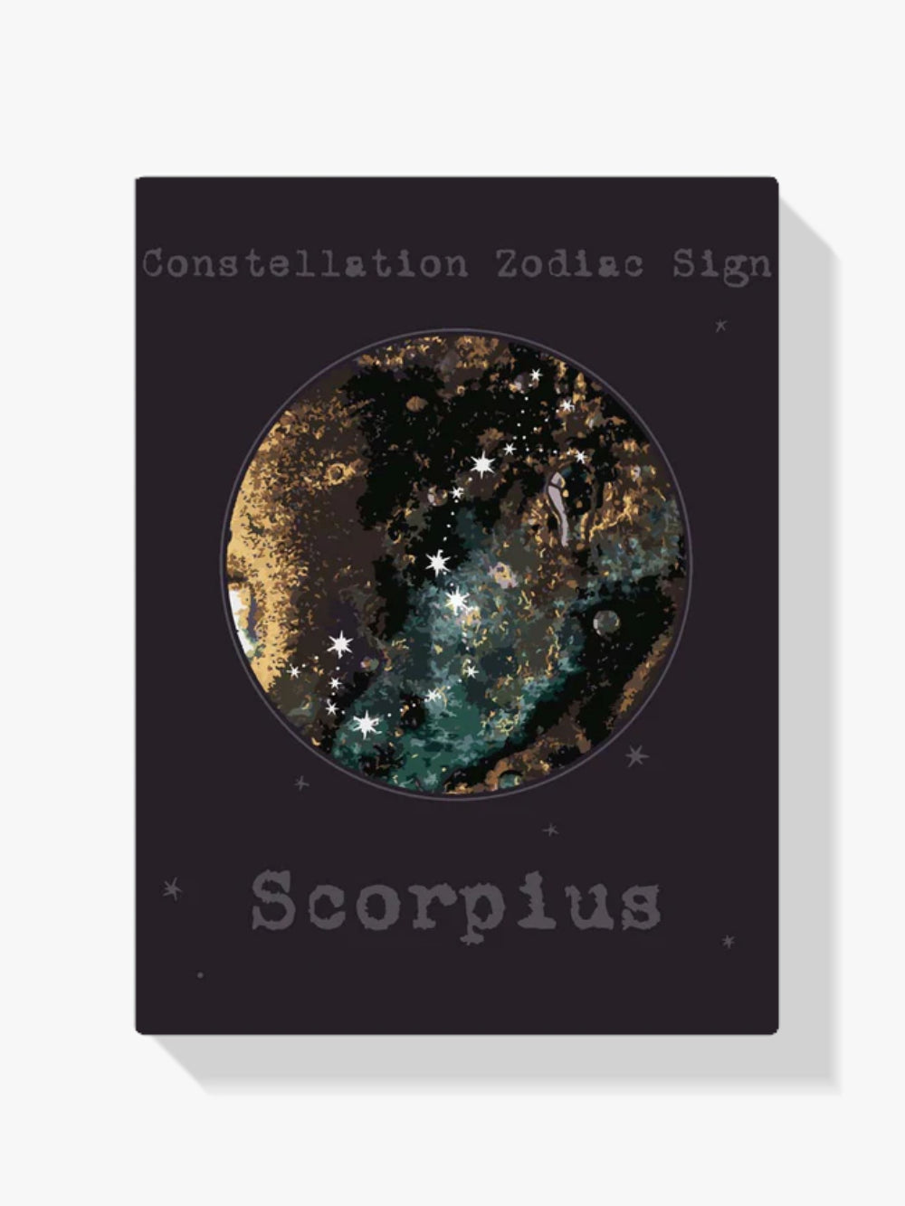 dipingere con i numeri - segni zodiacali - scorpione