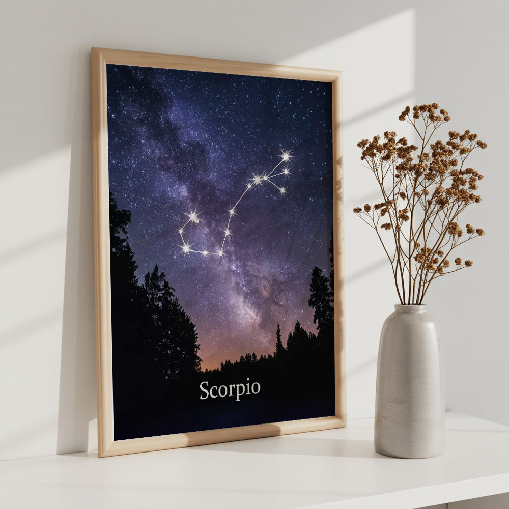 Dipingere con i numeri - Segni Zodiacali - Scorpione