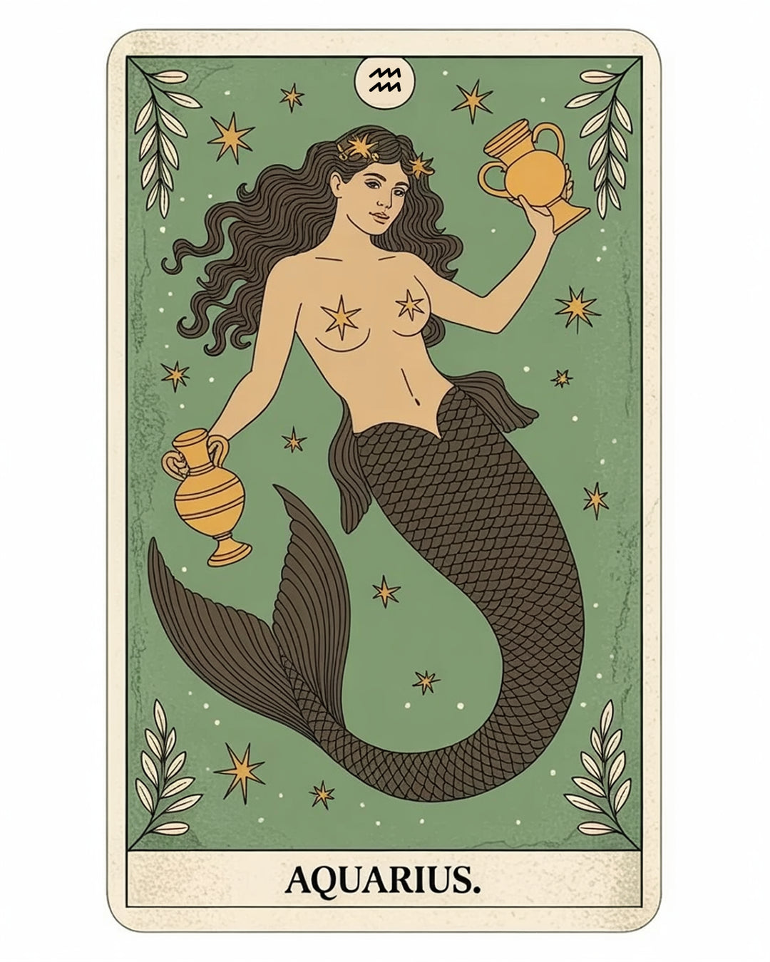 Dipingere con i numeri - Segni Zodiacali - Acquario