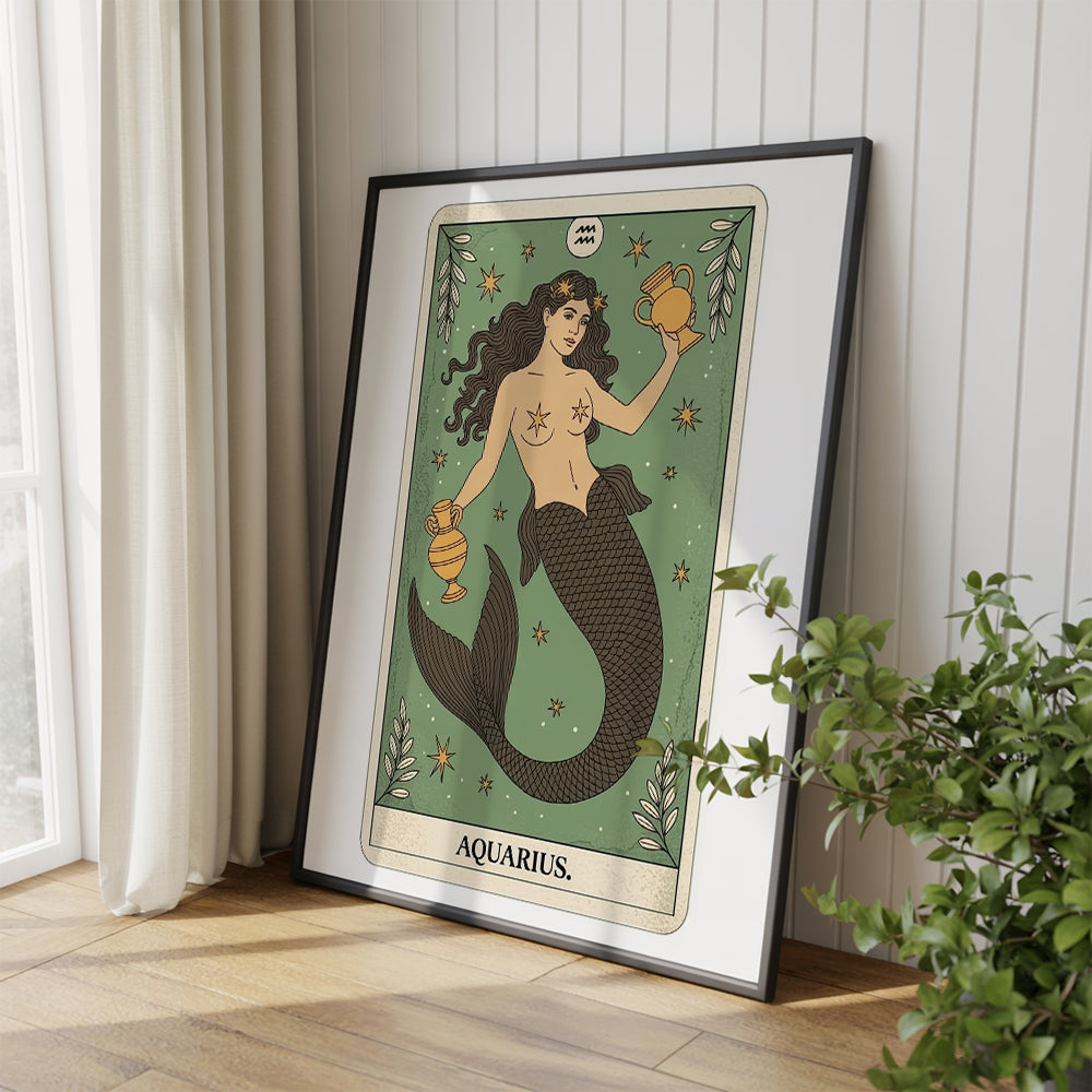 Dipingi con i numeri - Segno zodiacale - Acquario