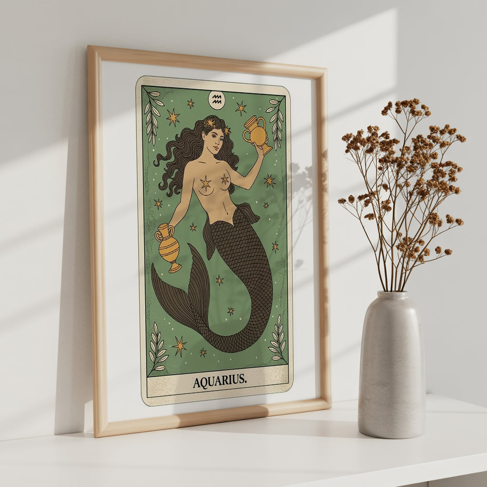 Dipingi con i numeri - Segno zodiacale - Acquario