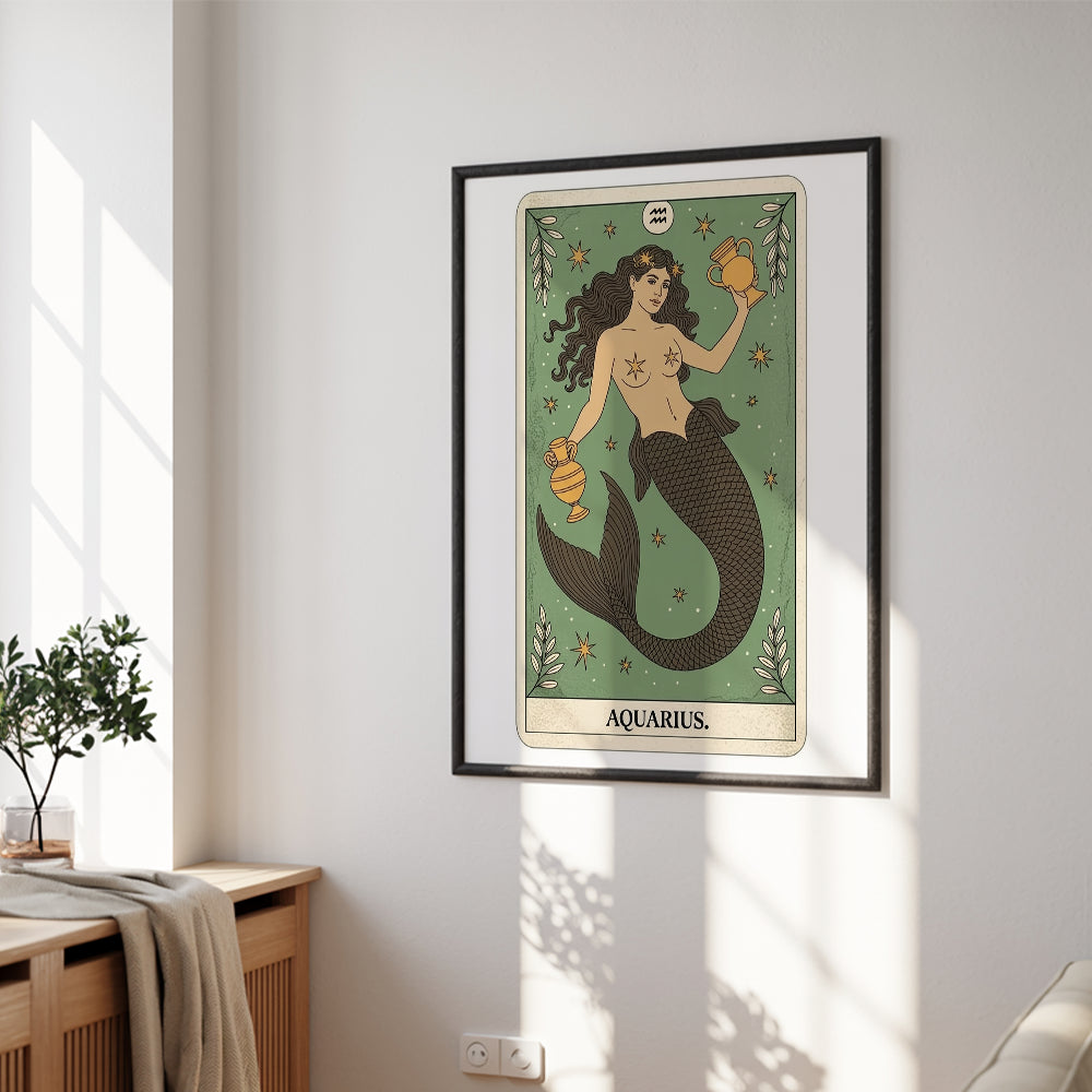 Dipingi con i numeri - Segno zodiacale - Acquario