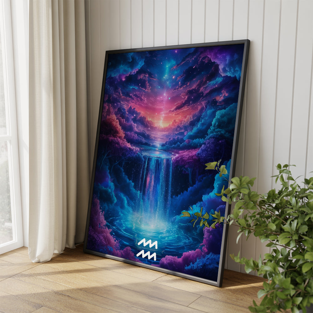 Dipingi con i numeri - Segno zodiacale - Acquario