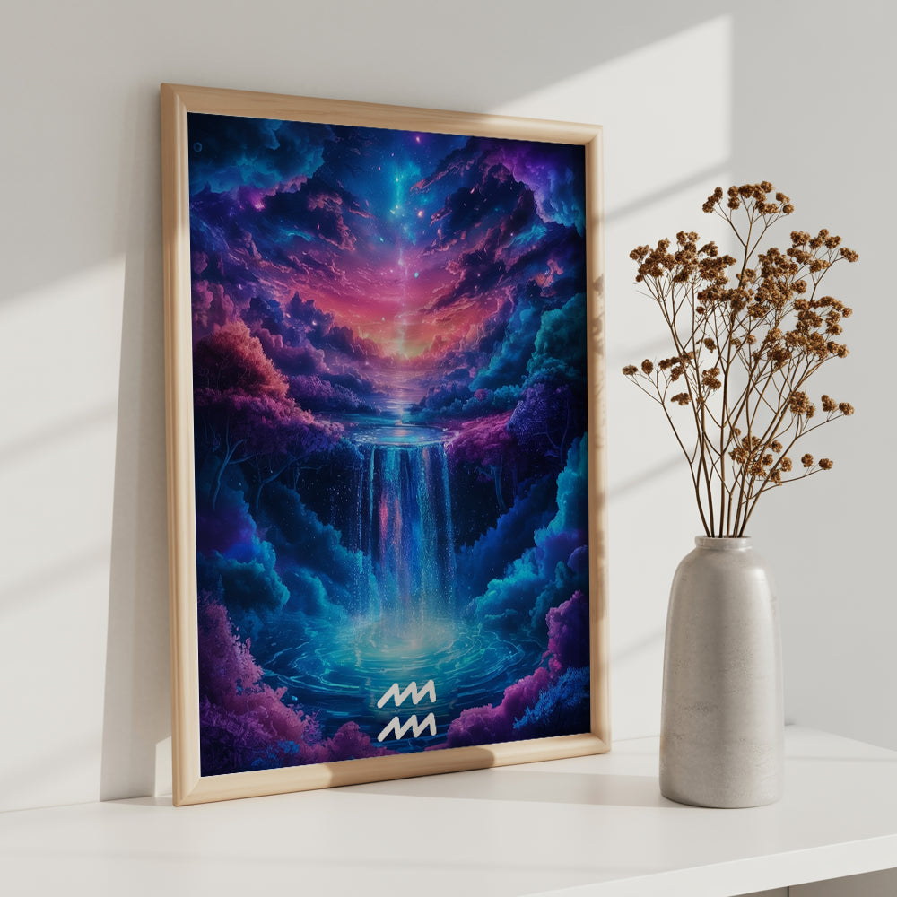 Dipingi con i numeri - Segno zodiacale - Acquario
