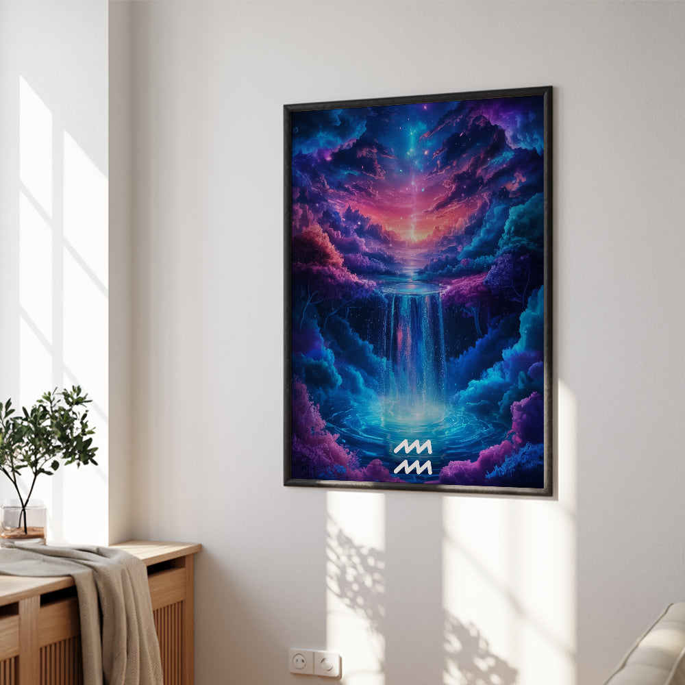 Dipingi con i numeri - Segno zodiacale - Acquario