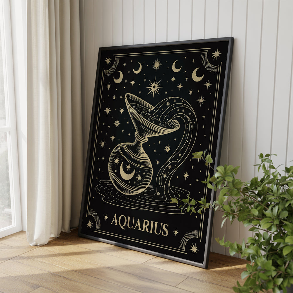 Dipingi con i numeri - Segno zodiacale - Acquario