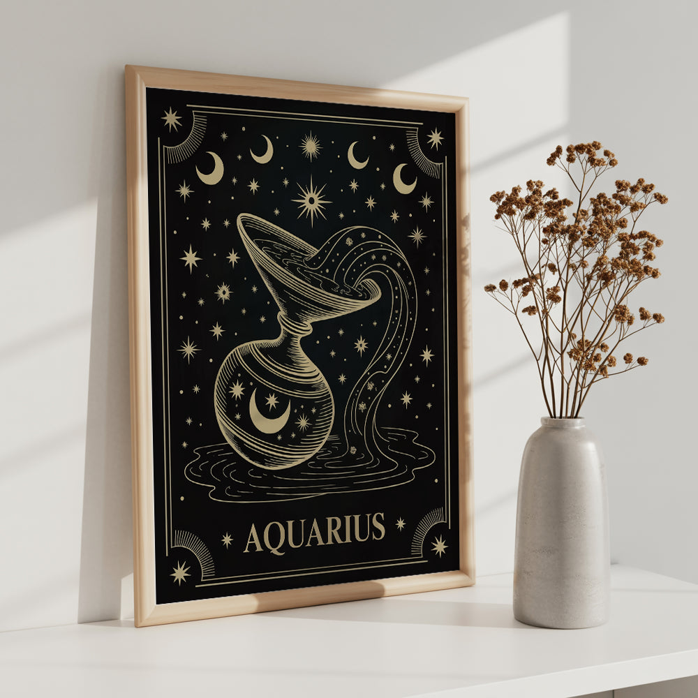 Dipingi con i numeri - Segno zodiacale - Acquario