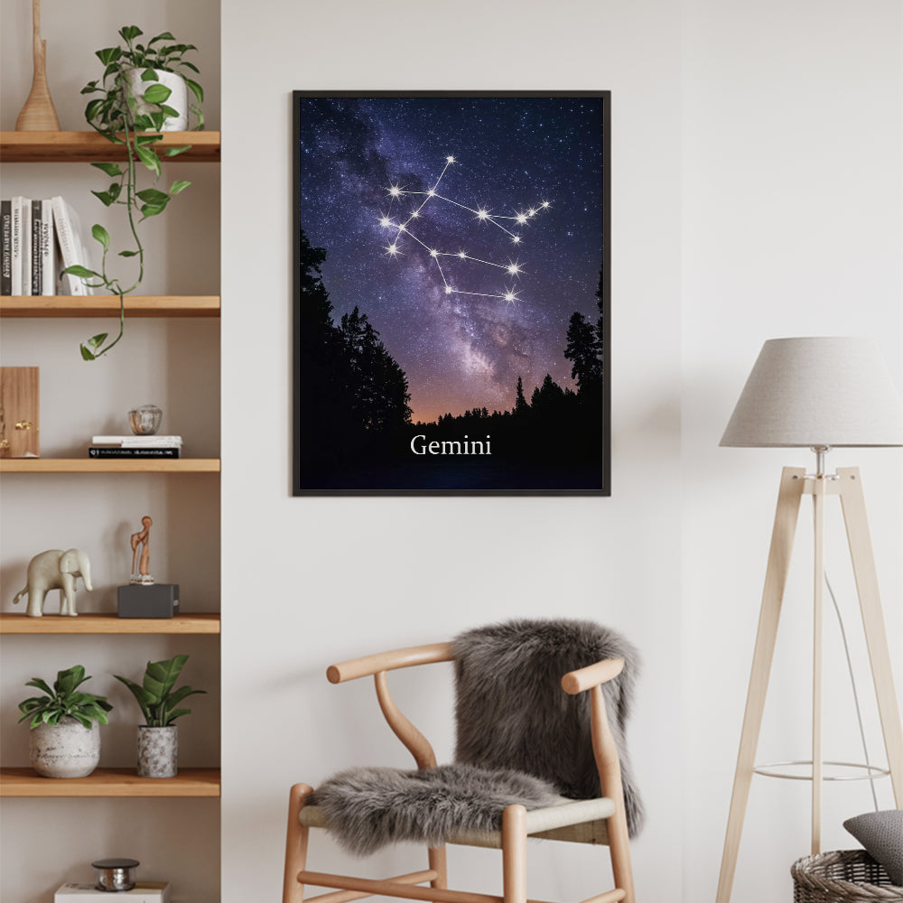 Dipingi con i numeri - Segno zodiacale - Gemelli