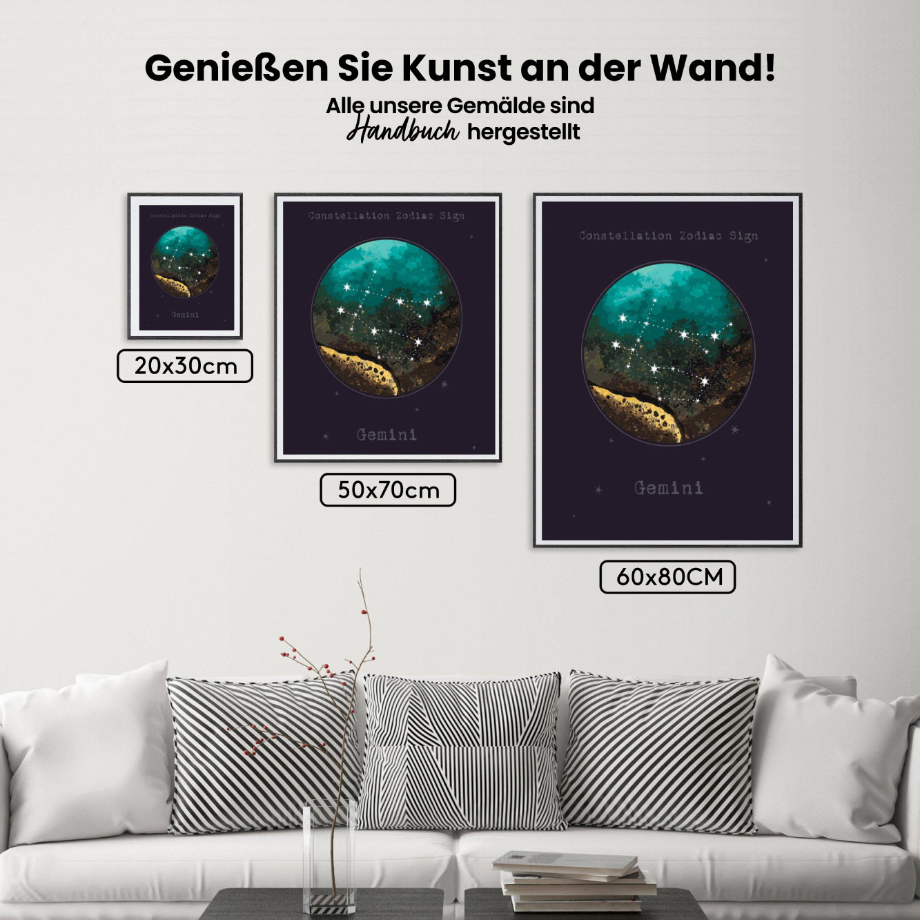 Dipingi con i numeri - Segno zodiacale - Gemelli