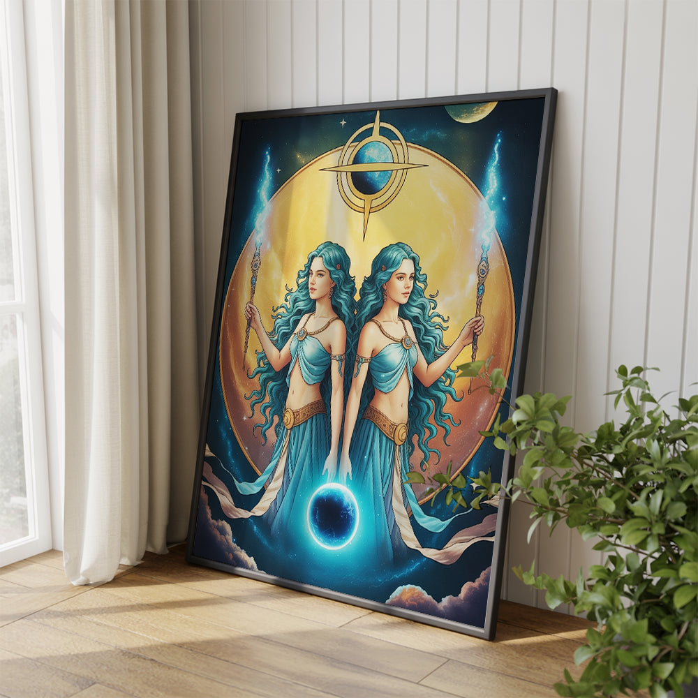 Dipingi con i numeri - Segno zodiacale - Gemelli