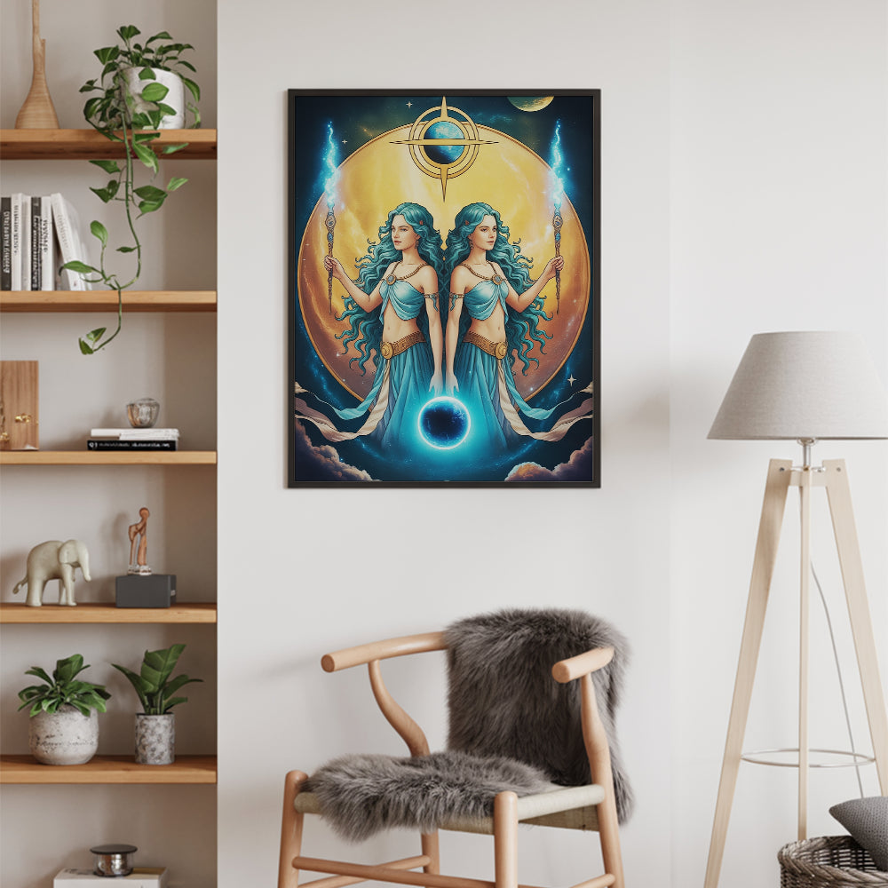 Dipingi con i numeri - Segno zodiacale - Gemelli
