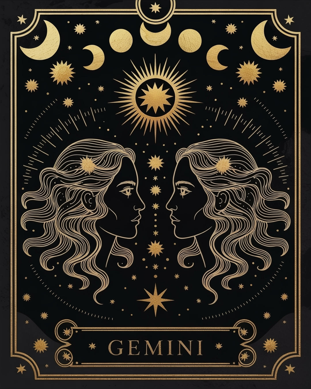 Dipingere con i numeri - Segni zodiacali - Gemelli