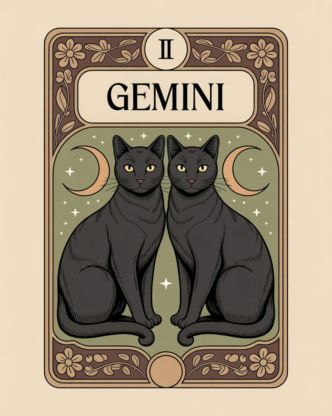 dipingere con i numeri - segni di zodiaco - gemelli