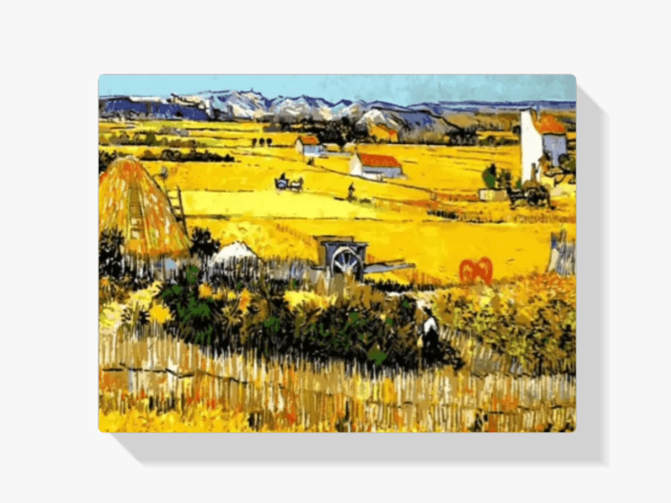 Dipingere con i numeri - Paesaggio rurale Van Gogh