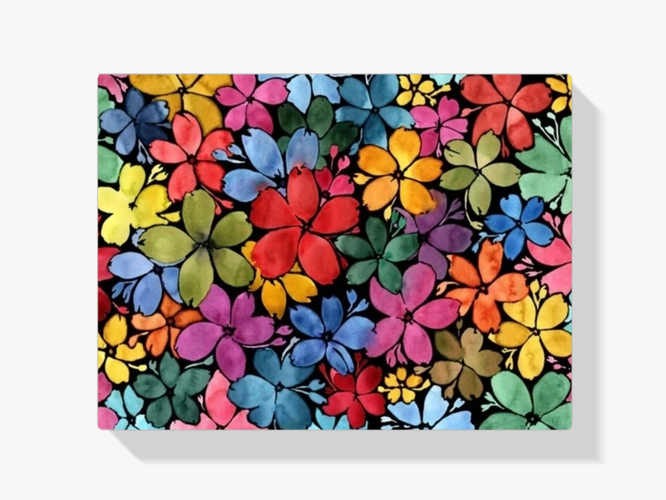 Dipingere con i numeri - Kaleidoscopio di fiori