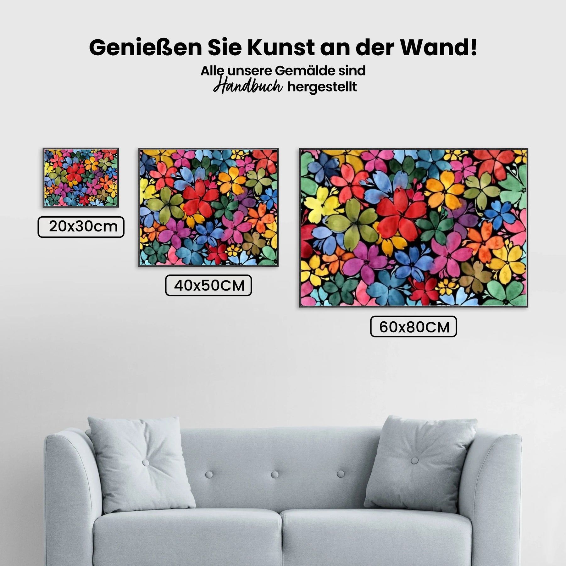 Dipingere con i numeri - Fiori Kaleidoscope