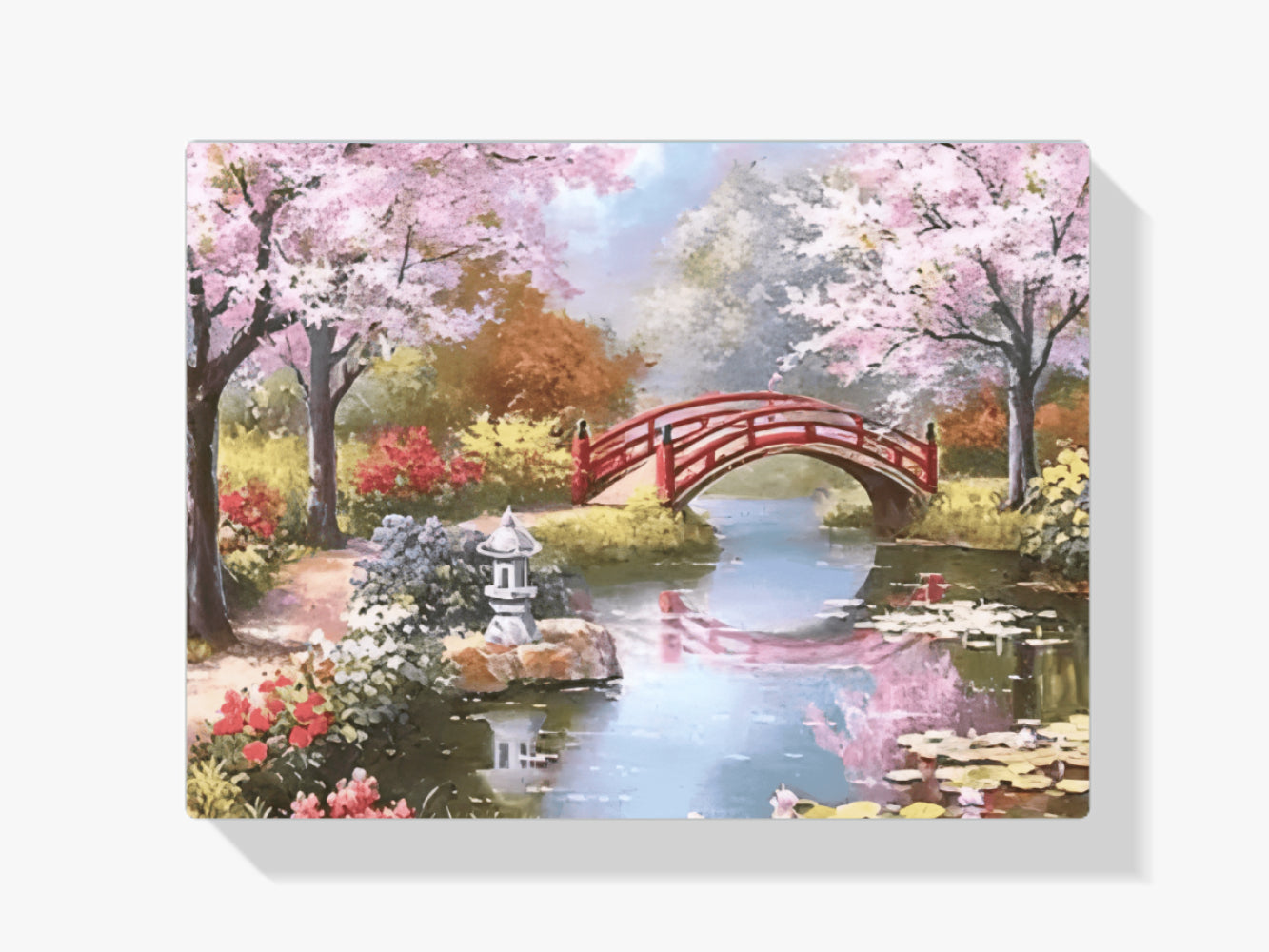 dipingere con i numeri - fiori sull'acqua quadri da dipingere con i numeri</arg_value>