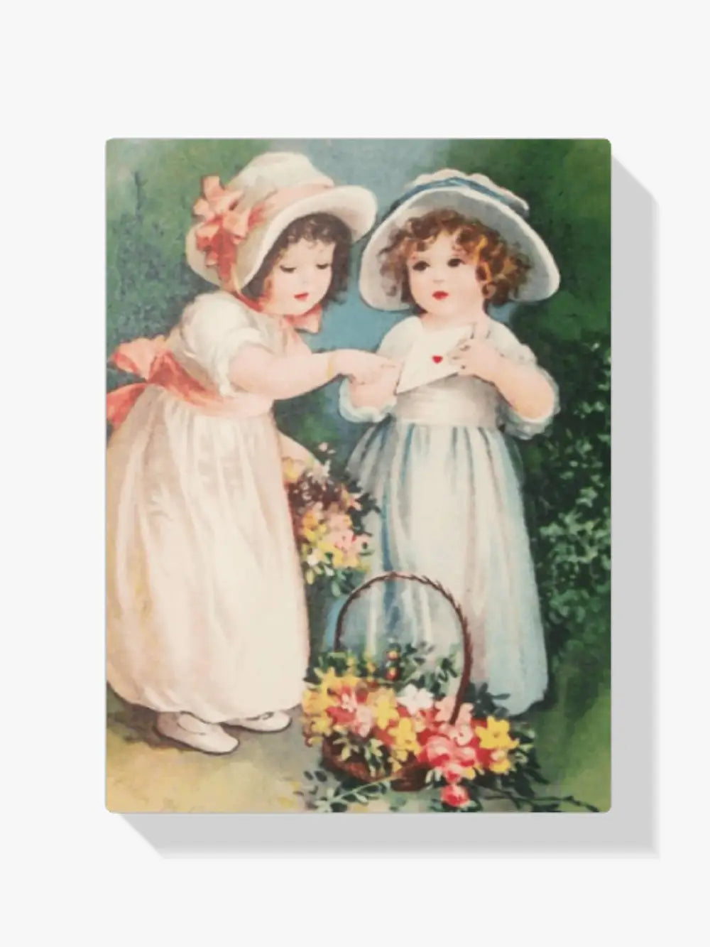 dipingere con i numeri - Ragazza con fiori