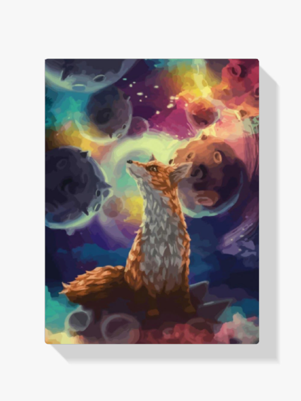 Dipingere con i numeri - Il Piccolo Principe - la volpe