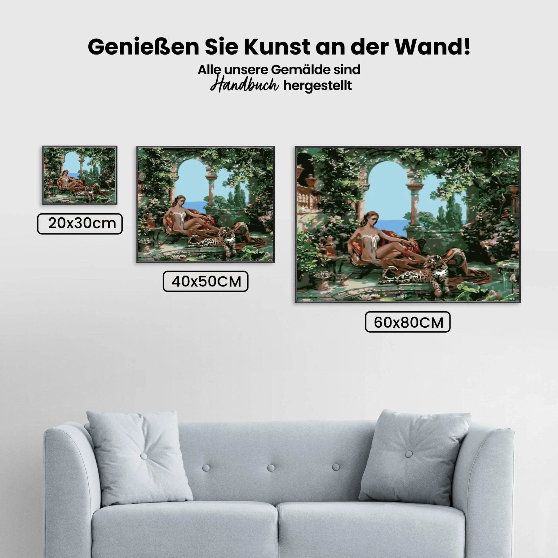 Malen nach Zahlen – Dschungel Vibes
