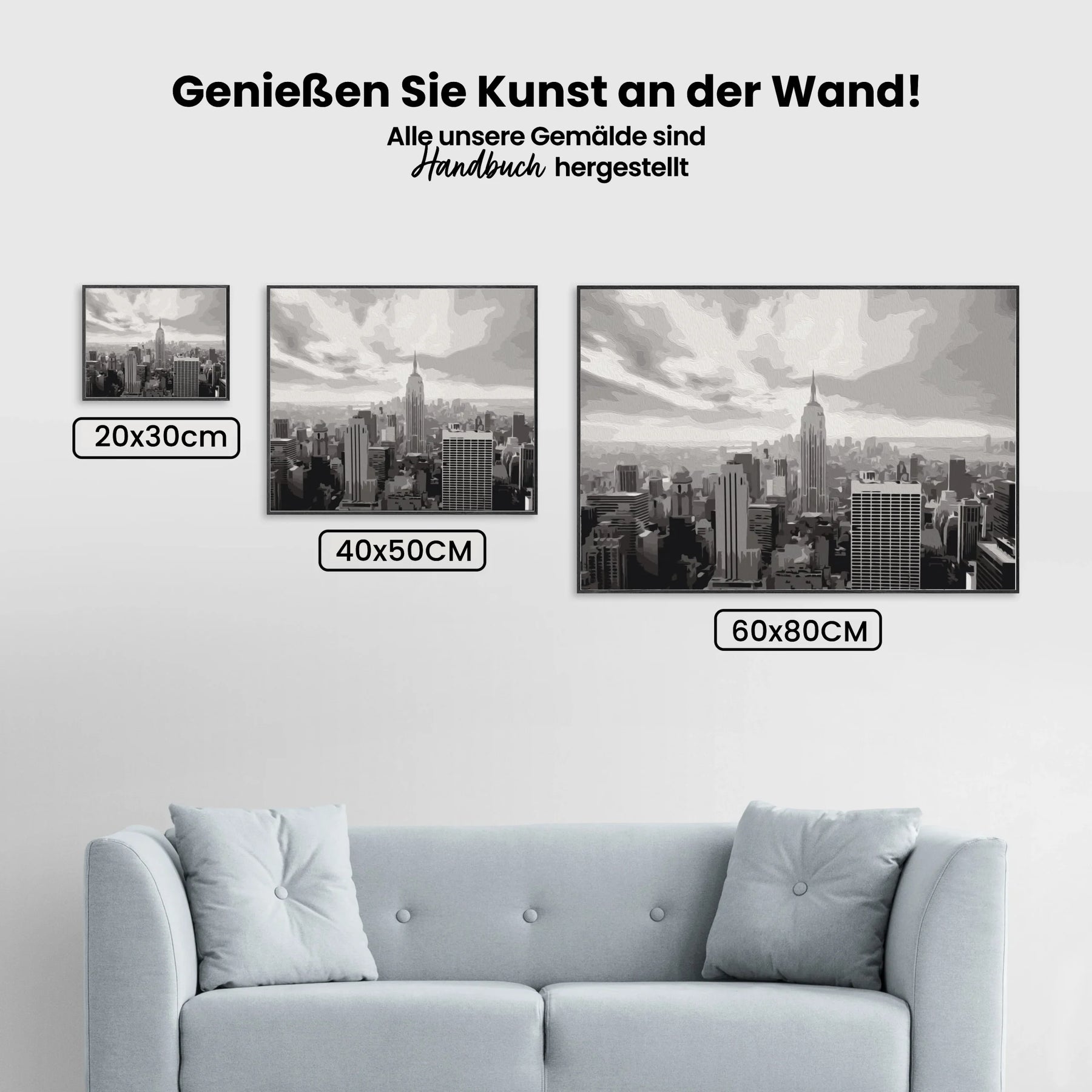 Dipingere con i numeri - New York Grigio