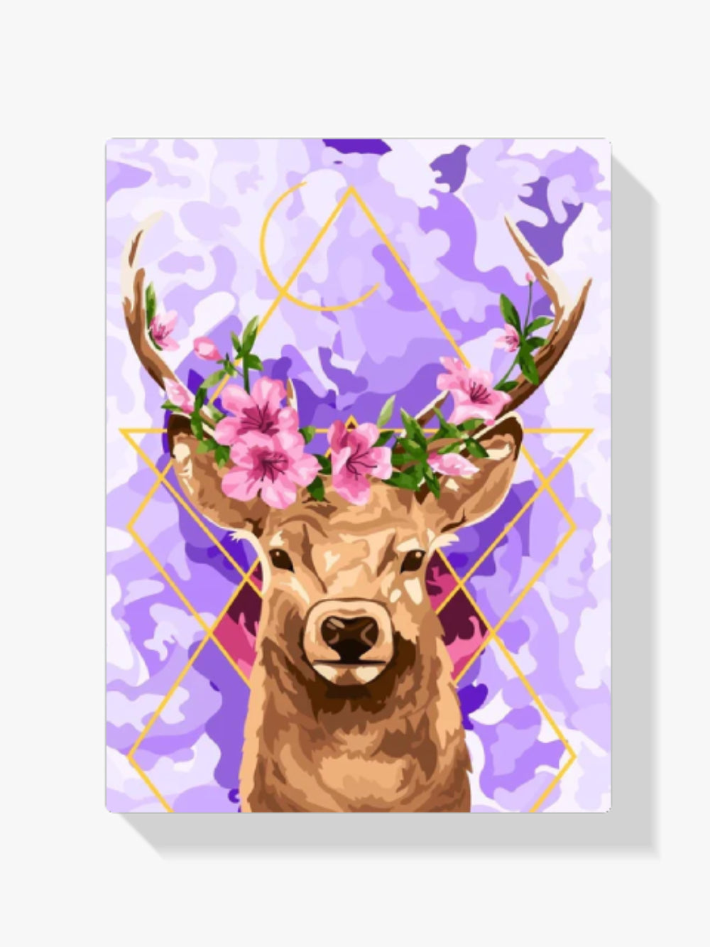 Dipingere con i numeri – Cervo-geometria