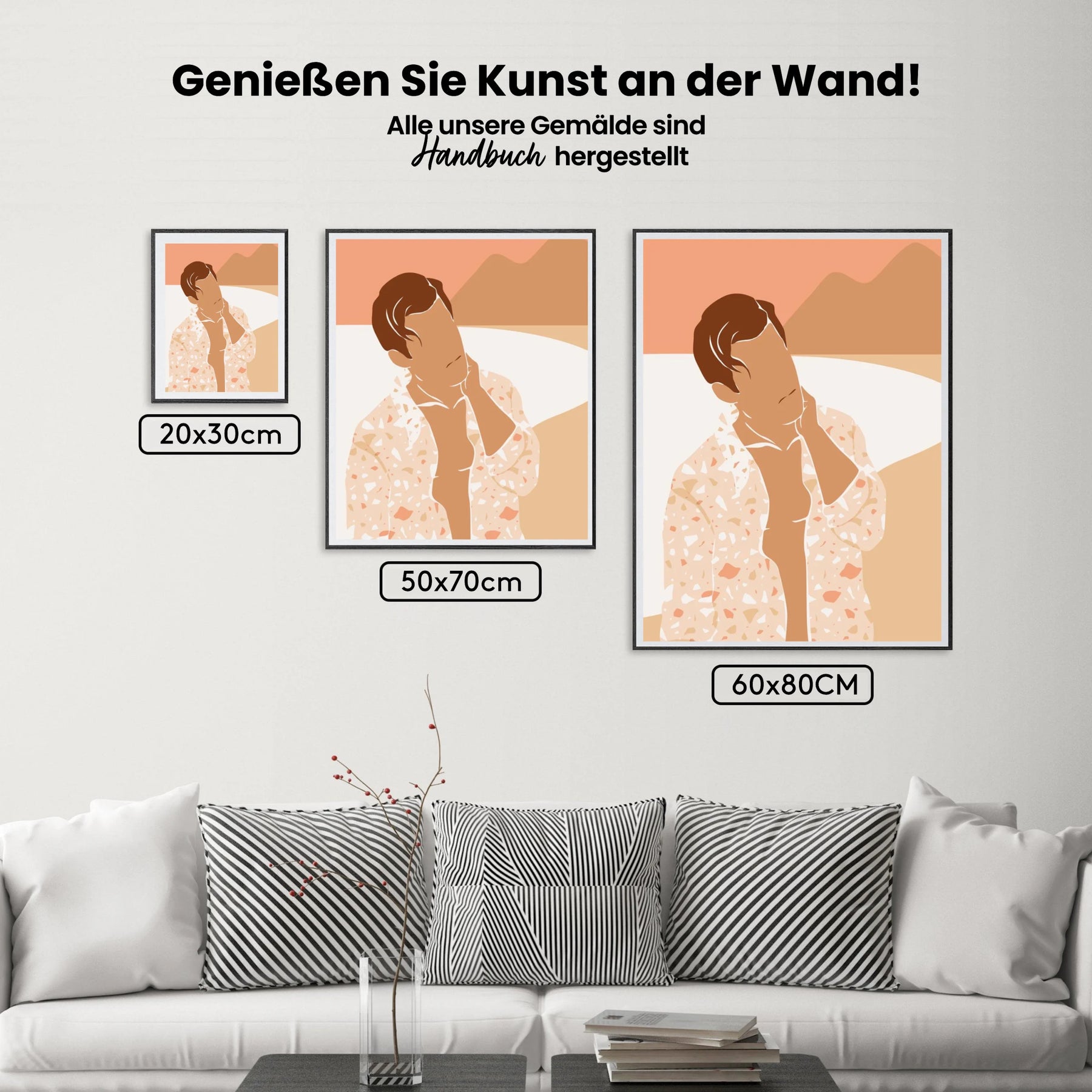dipingere con i numeri – uomo illustrazione 18