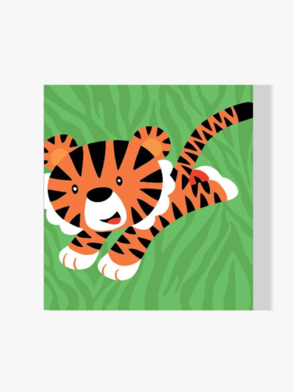 dipingere con i numeri – adorabile tigre